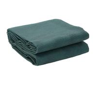 Leasha Tapis d'auvent, Tapis de Sol pour Tente Camping Caravane Camping-Car Vert 4x3 m