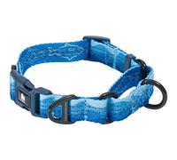 Leashboss Collier Martingale pour Chiens de Petite, Moyenne et Grande Taille | Collier pour Animaux de Compagnie en Nylon réfléchissant réglable | Entraînement sans Traction pour Animaux de Compagnie