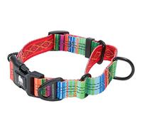 Leashboss Collier Martingale Réfléchissant pour Chiens | Réglable pour Grandes, Moyennes et Petites Races | Anti-Traction pour Entraînement | Boucle à Dégagement Rapide
