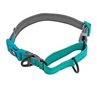 Leashboss Martingale Collier réfléchissant en Nylon pour Chiens de Petite, Moyenne et Grande Taille, Collier de Dressage Anti-Traction avec Boucle à dégagement Rapide