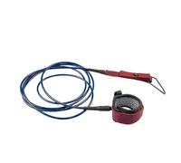 Leashes droites pour planches de surf - Leash léger antidérapant pour shortboard - Sangle de jambe Shortboard pour hommes, femmes, , adolescents, compétition de plein air sports