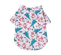 leasote Chemises de style hawaïen pour chien, sweat coloré pour chiot - T-shirts imprimés pour animaux de compagnie de petite, moyenne et grande taille pour garçon et fille, taille 3 XS