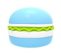 leasote Gamelle surélevée pour chat - Gamelle surélevée en silicone sûr pour chien et chat - Gamelles amusantes pour animal domestique - Anti-vomissements - Bleu