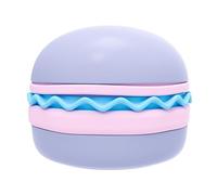 leasote Gamelle surélevée pour chat - Gamelle surélevée en silicone sûr pour chien et chat - Gamelles amusantes pour animal domestique anti-vomissements - Violet