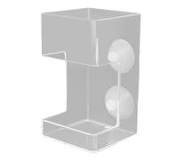 Leasote Mangeoire automatique pour poissons d'aquarium, carrée, saumure et vers rouge avec ventouse, entonnoir à vers, outil d'alimentation pour poissons, accessoires d'aquarium