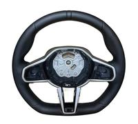 Leather Black Stitching Steering Wheel Assembly Compatible For BMW G20 12Clock Black Strip