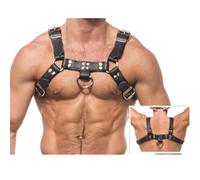 Leather body - harnais chaîne iii