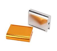 Leather Border Slicker Polishing Tool | 2PCS Gold & Silver Aluminum Alloy for Belt/Saddle/Thick Leather | Oxidation Proof & Oxidation Protected Border Finisher