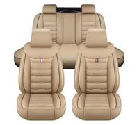 Leather Car Seat Covers Full Set 5-Seat 3D Automotive