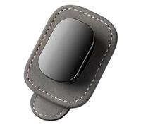 Leather Car Visor Glasses Clip - Sunglasses Holder Card Storage Mount | Compact 4x2x2 Inch | Car Visor Sunglasses Holder Interior PU | Leather Clip, for Automotive, SUV