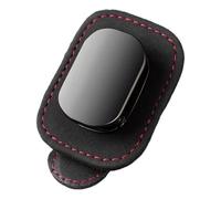 Leather Car Visor Glasses Clip - Sunglasses Holder Card Storage Mount | Compact 4x2x2 Inch | Car Visor Sunglasses Holder Interior PU | Leather Clip, for Automotive, SUV