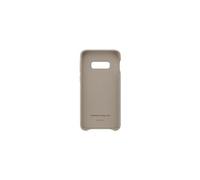 Leather Cover EF-VG970 - Coque de protection pour téléphone portable - cuir - gris - pour Galaxy S10e, S10e (Unlocked), S10e Enterprise Edition