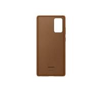 Leather Cover EF-VN980 - Coque de protection pour téléphone portable - cuir - brun - pour Galaxy Note20, Note20 5G
