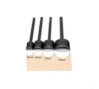 Leather Craft Handtool Poinçons demi-ronds avec coupe-angle en acier pour portefeuilles, ceintures, porte-cartes adaptés à divers projets en cuir (25 mm)
