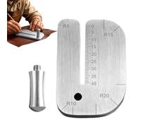 Leather Cutter Tool - Stainless Steel Leathercraft Trimming Punch Tool