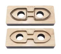 Leather Cutting Die DIY Leather Handicrafts Carving Tool for Manual Making Leather Zipper Pull Decorate Hanging Ornament