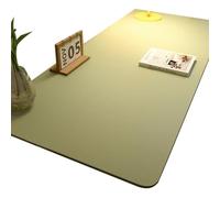 Leather Desk Pad, PVC Table Mat for Office & Home, Waterproof Anti-Slip Blotter, Multi-Size Laptop Writing(Green,50 * 100cm)