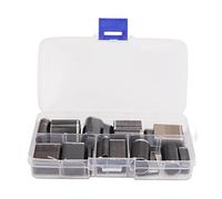 Leather Hole Punch Set 24 Shapes | Steel DIY Punch Tool for Leather/Synthetic Clay/Fabric | Holster & Belt Hole Maker with Storage Box