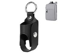 Leather Inhaler Case - 3.8x3.8x9cm Inhaler Holder Keychain | Rugged, Compact Carry Case For Travel, School, Work, Camping, Home, Business Trips, Fits Purse, Backpack