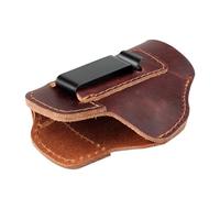 Leather IWB Holster | 4.01in Easy to Use Stainless Metal Clip for Concealed Carry,Robust and Durable Material | Strategic Leather Holsters for S&W M&P, Shield, and G26 43