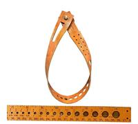 Leather Measuring Ruler, Leather Wrap Wrist Ruler, Portable Craft Tool for Crafters, Measuring Wrist Sizer, Marker Storage, Sizer Tool for Crocheting Knitting Embroidery Weaving Stitching