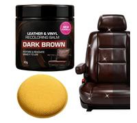 Leather Repair Cream, 30g Dark Brown Restorer, UV Protection Conditioning P