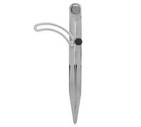 Leather Scriber Spacing Tool | 8MM Carbon Steel Marking Tool for Leather Craft | Expert Line Drawing Tool for Leatherworkers/Shoemakers/DIY (200mm)
