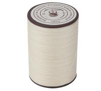 Leather Sewing Waxed Thread, Polyester Wax Cord for Hand Stitching, Craft Waxed String for Shoes Bags Luggage Leatherworking (002 Meters White)