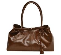 Leather Shoulder Bag for Women, PU Hobo Handbag Slouchy Top Handle Bag Retr | Retro Work Bags for Fashion Satchel Bags for Women Work Shopping Travel Gift