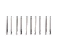 Leather Stamping Tools 10 Pcs Set | 2 Patterns Alloy Steel Punch | Secure Grip Handle for DIY Leather Craft/Wallets/Bags | Quality Carving Tool Kit for Beginners