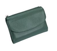 Leather Travel Wallet Purse with Zippered Pockets, Long-Lasting Material Quality, Slim Purse Card Case, Modernized Everyday Wallet for Girlfriend, Family, 5.31x1.18x3.94 inches