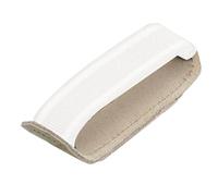 Leather Utensil Cuff With Elastic Band For Easy Grip Assistance | 3.5x1.2 Inch Adaptive Dining Tool | Senior Hand Weakness Support Sleeve | Universal Holder For Forks Spoons Pens