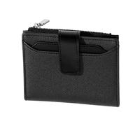 Leather Wallet Women, Ladies Wallet Credit, Small Coin Purse, Women's Credit Card, Compact Coin Bag and Tiny Wallet for Women Featuring Multiple Card Slots and Storage Space for Change, Noir ,
