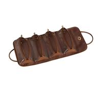 Leather Waterproof Cosmetic Bag, 4 in 1 Makeup Organizer, Detachable Travel Makeup Bag, Foldable Cosmetic Bag with Compartments for Makeup, Toiletries, and Travel Needs, Perfect for Women