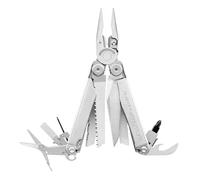 Leatherman 2H Wave+ Outil Multifonction - Outil 18-en-1 en Acier Inoxydable pour Usage Intensif avec Lames, Pinces et Coupe-Fils - Acier Inoxydable