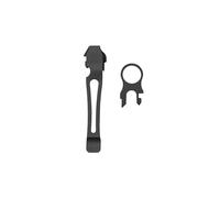 Leatherman Anneau de cordon et clip de poche amovible - Compatible avec les modelès Charge, Surge und Wave - Noir oxyde