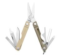 Leatherman Micra - Outil Multifonction en Acier Inoxydable avec Ciseaux et 9 Outils - Cappuccino