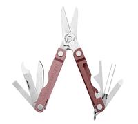 Leatherman Micra - Outil Multifonction en Acier Inoxydable avec Ciseaux et 9 Outils - Heathered Blush