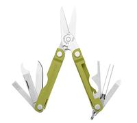Leatherman Micra - Outil Multifonction en Acier Inoxydable avec Ciseaux et 9 Outils - Mojito