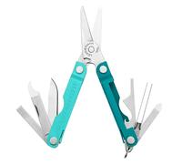 Leatherman Micra - Outil Multifonction en Acier Inoxydable avec Ciseaux et 9 Outils - Parakeet