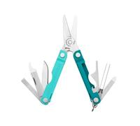 Leatherman Micra - Outil Multifonction en Acier Inoxydable avec Ciseaux et 9 Outils - Parakeet