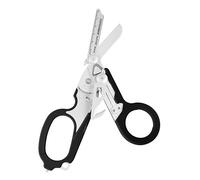 Leatherman Raptor Rescue - Ciseaux Pliants d'Intervention d'Urgence avec Coupe-sangle et Brise-Vitre - Noir avec Étui Molle