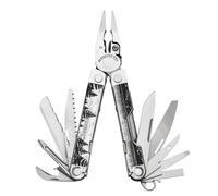 Leatherman Rebar Outil Multifonction - 17 Outils pour le Bricolage et le Camping - Collection Aventure - Lac