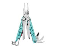 Leatherman Signal Outil Multifonction - 19 Outils pour le Camping et la Survie - Bleu clair