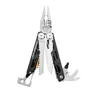 Leatherman Signal Outil Multifonction - 19 Outils pour le Camping et la Survie - Noir & Acier Inoxydableavec Étui en Nylon