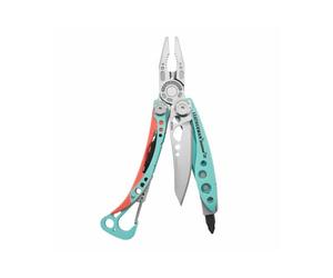 Leatherman Skeletool CX, Acier inoxydable, Paradis | Outil Multifonction 7-en-1 pour le Camping et la Survie