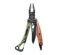 Leatherman Skeletool CX - Outil Multifonction 7-en-1 pour le Camping et la Survie - Acier inoxydable - Aurora