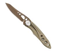 Leatherman Skeletool KB - Couteau de Poche Noir avec Lame en Acier Inoxydable et Décapsuleur - Sandstorm