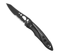 Leatherman Skeletool KBx - Lame de Couteau Polyvalente, Ouvre-Bouteille Intégré - Acier Inoxydable 420HC, Onyx