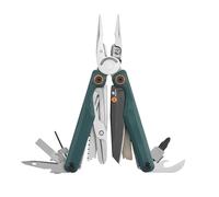 Leatherman Wave Alpha Outil Multifonction - 16-en-1 avec Lame Principale MagnaCut, Ergonomie Améliorée, Plus Grands Ciseaux et Poignées avec Plaques en G10 à Texture Topographique - Cascadia